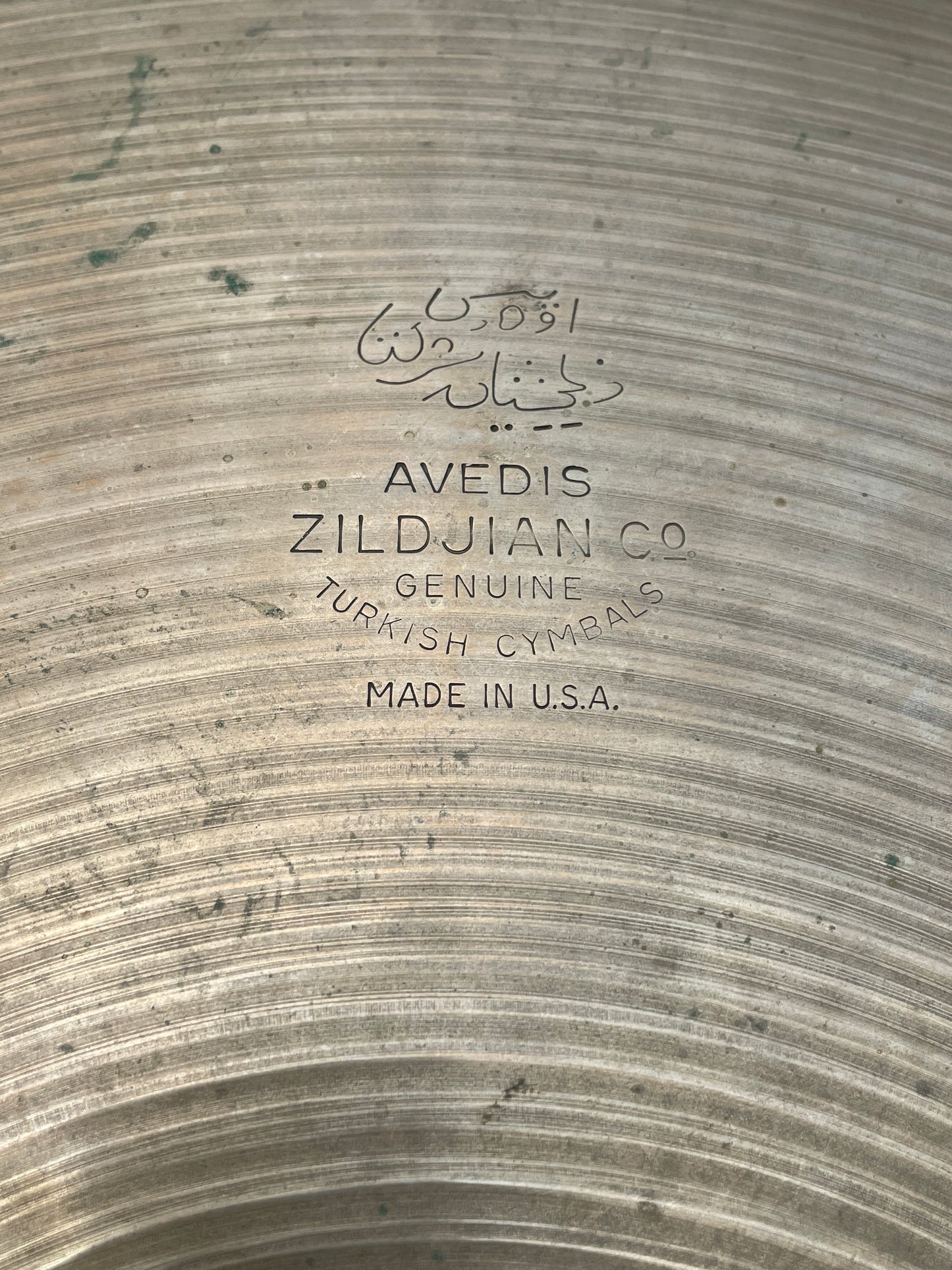 20" Zildjian A 1950s Large Stamp Ride Cymbal 2158g *Video Demo*