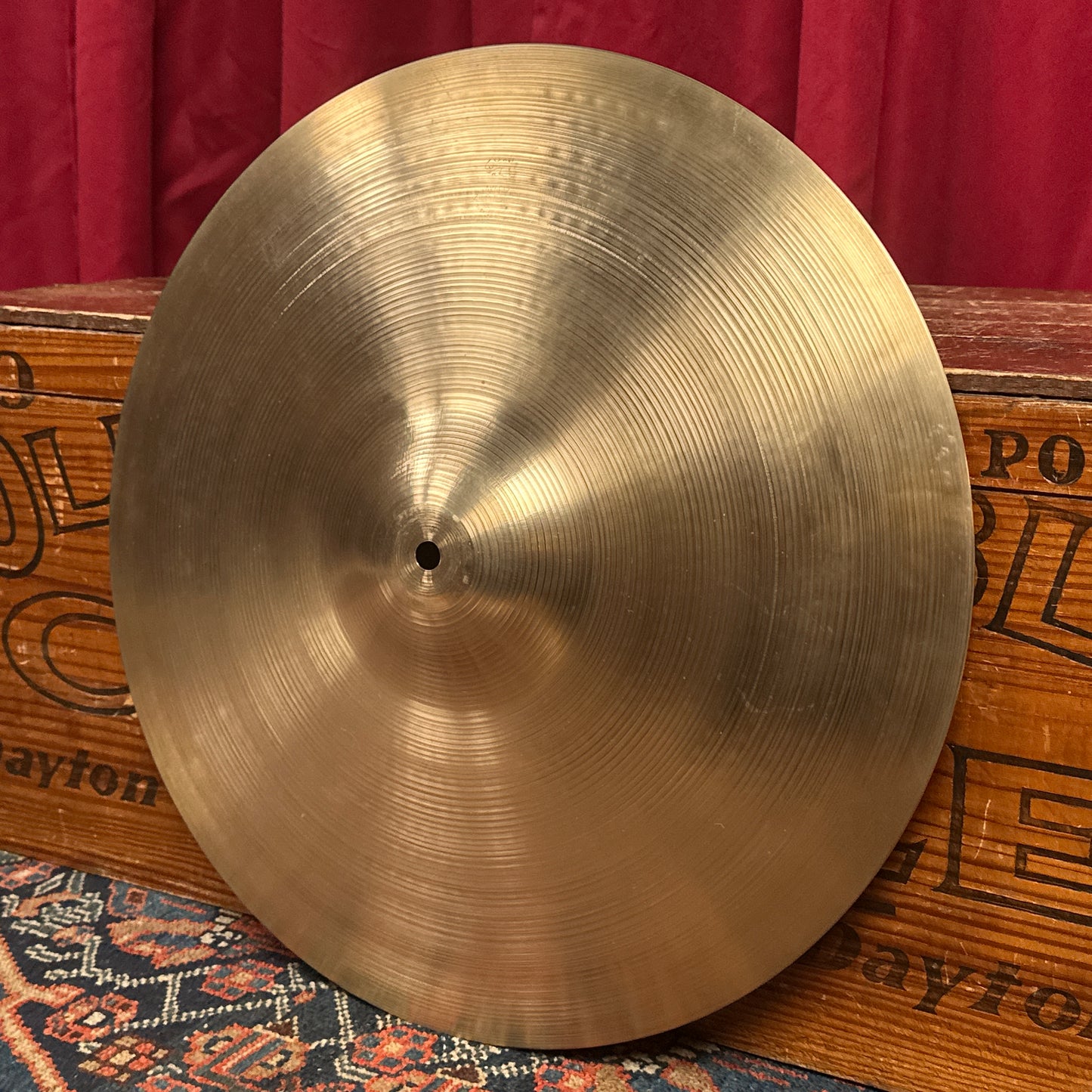 18" Zildjian A 1970s Crash Ride Cymbal 1316g *Video Demo*