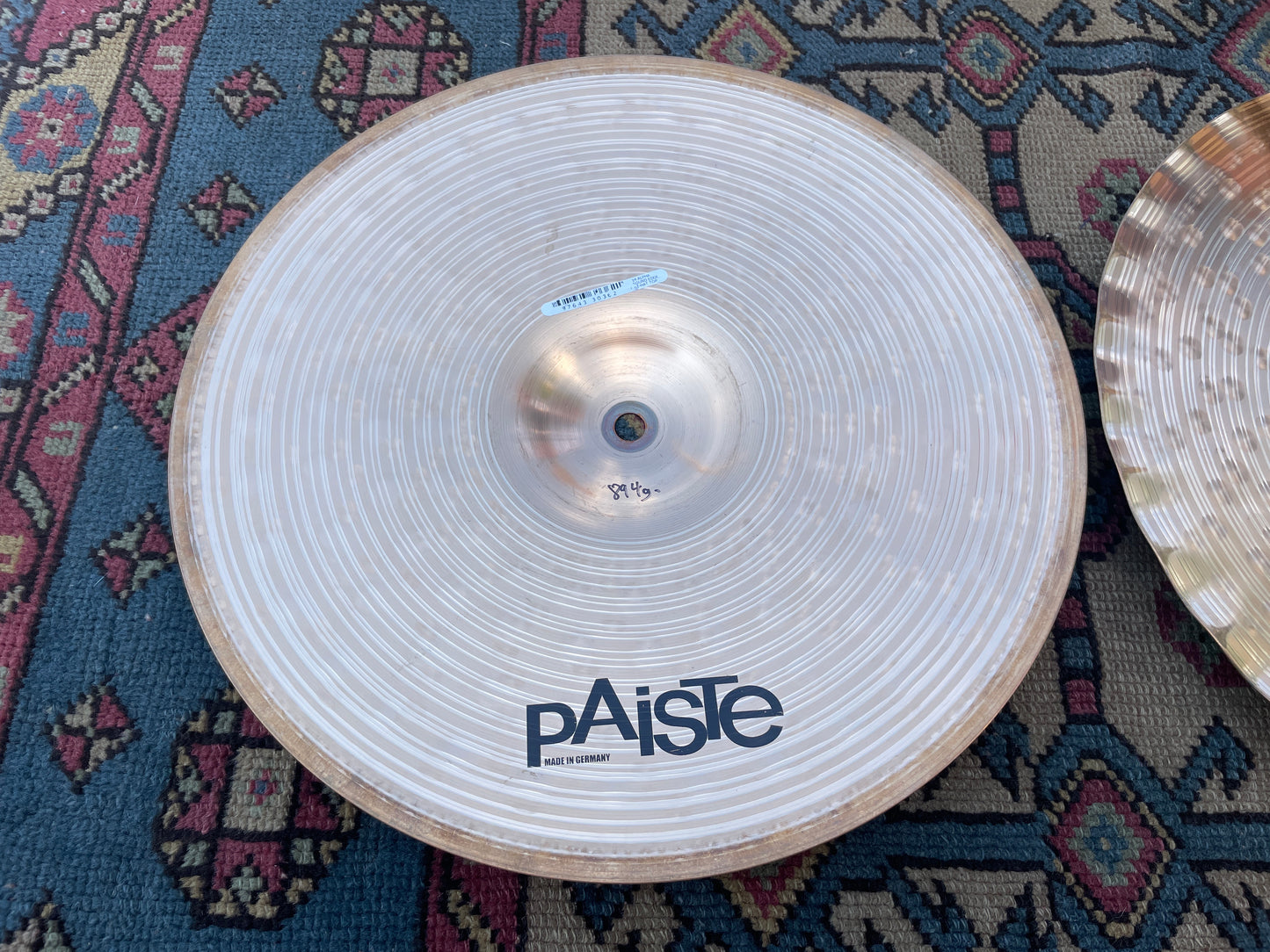 14" Paiste Alpha Sound Edge Hi-Hat Cymbal Pair 894g/1052g