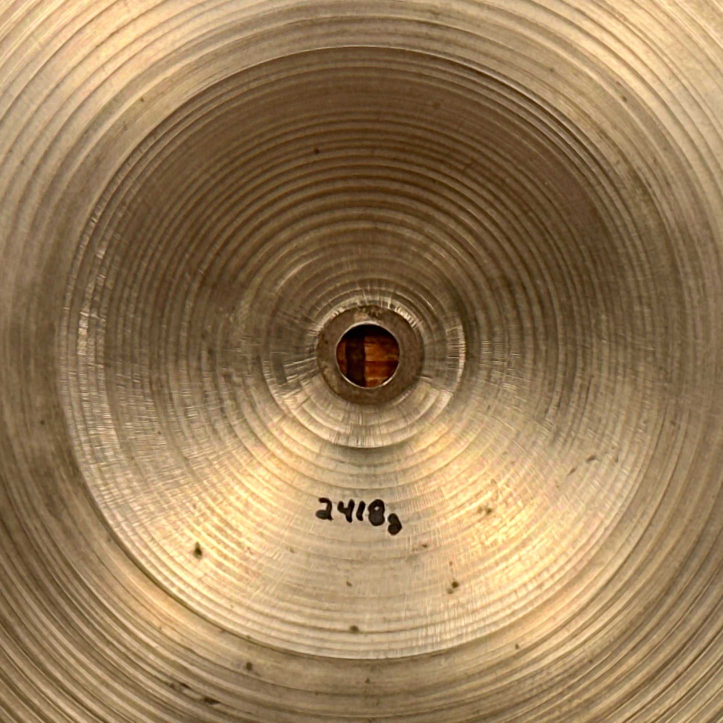 21" Zildjian A 1950s Small Stamp Sizzle Ride Cymbal 2418g *Video Demo*