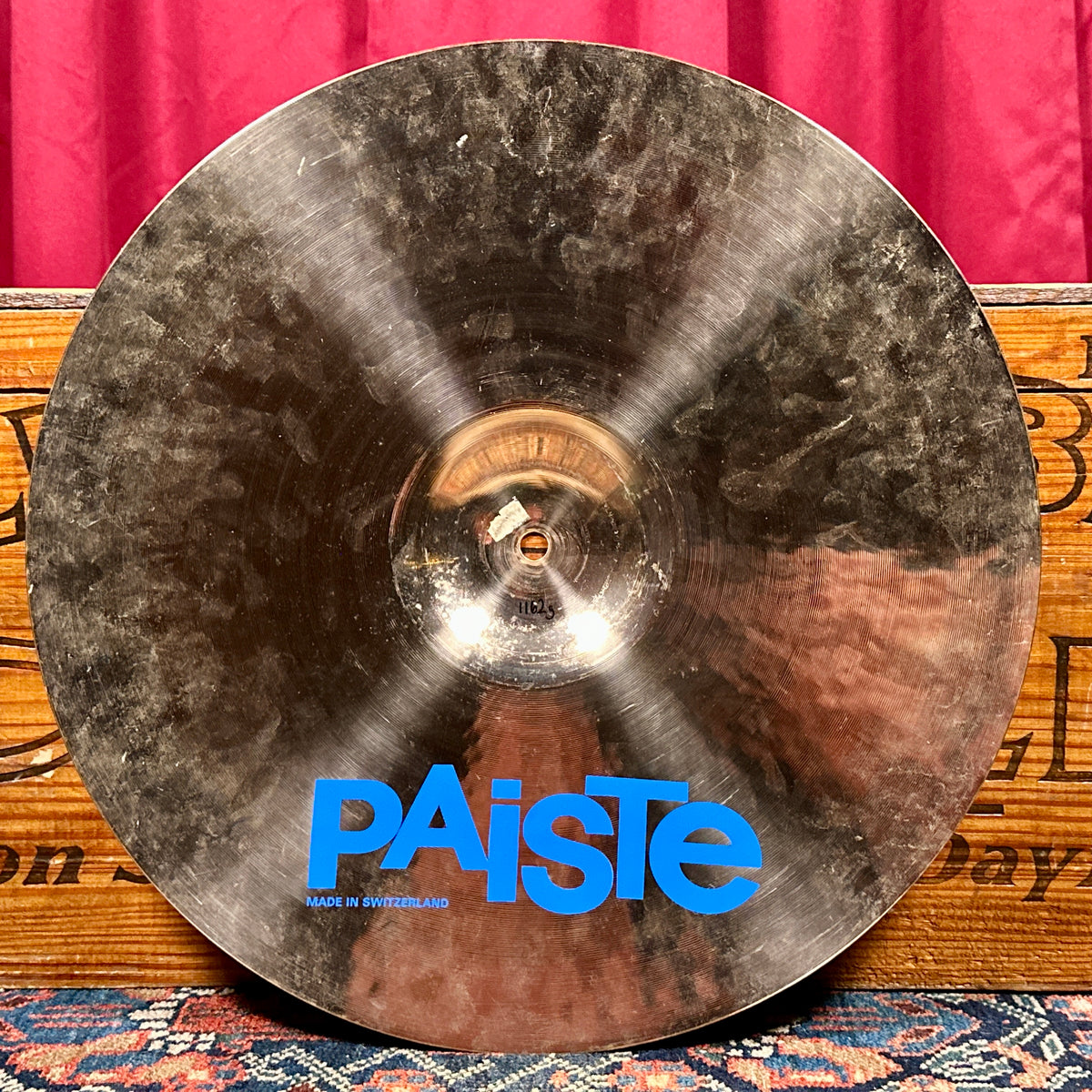 17" Paiste 1980s 2000 Sound Reflections Thin Crash Cymbal 1162g *Video*