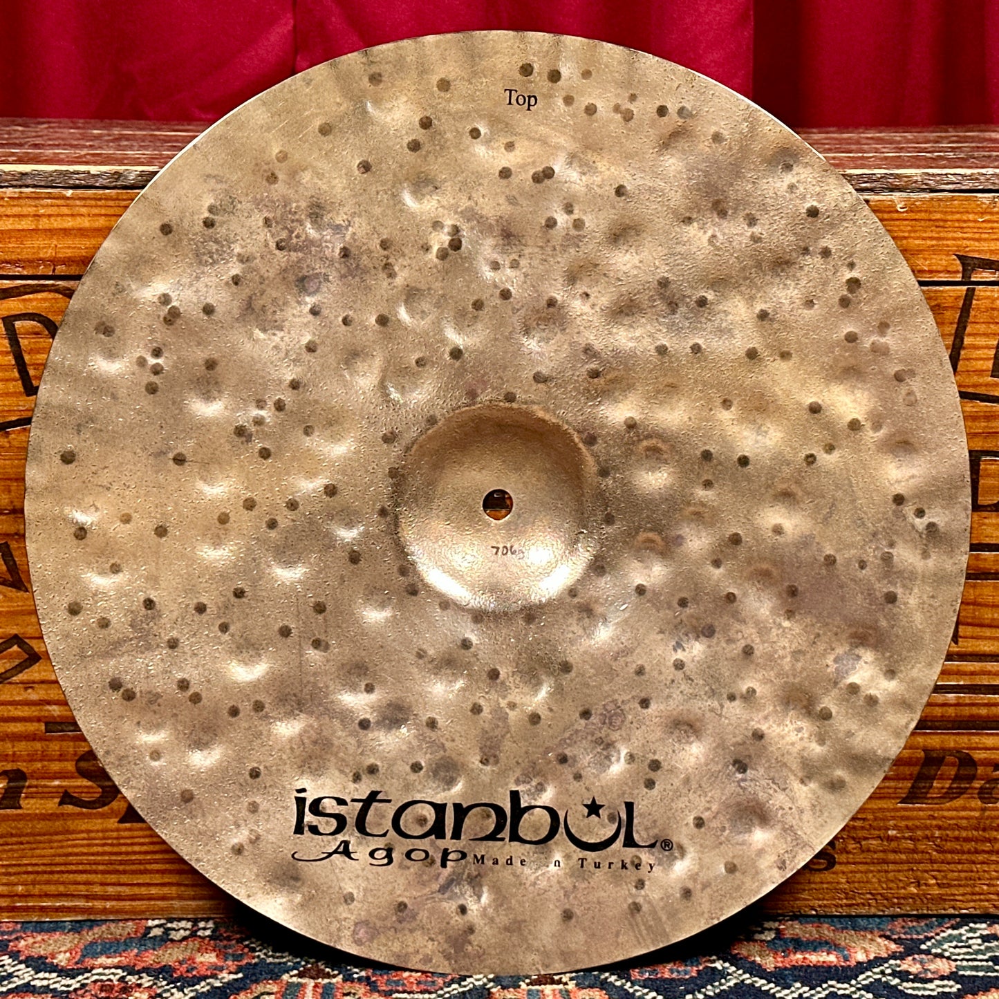 15" Istanbul Agop Xist Dry Dark Brilliant Hi-Hat Cymbal Pair 706g/1126g *Video Demo*
