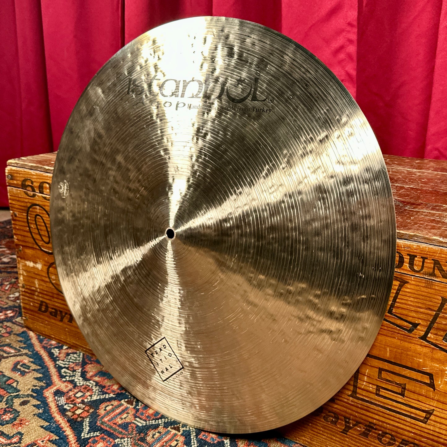 22" Istanbul Agop Traditional Jazz Ride Cymbal 2370g *Video Demo*