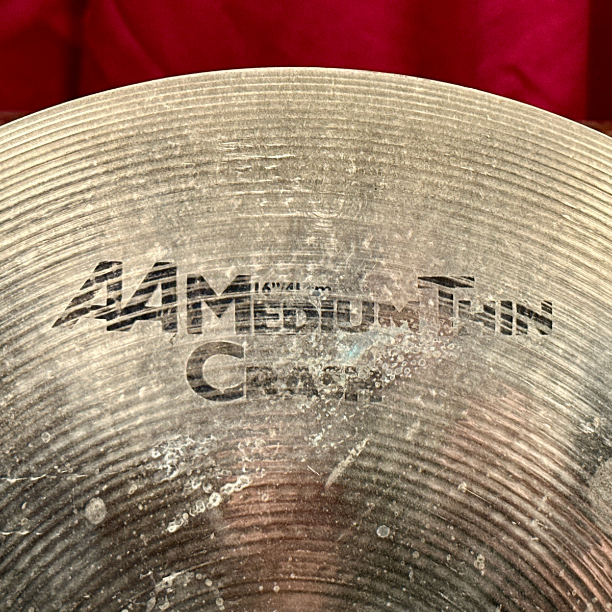 16" Sabian AA Medium Thin Crash Cymbal 1060g *Video*