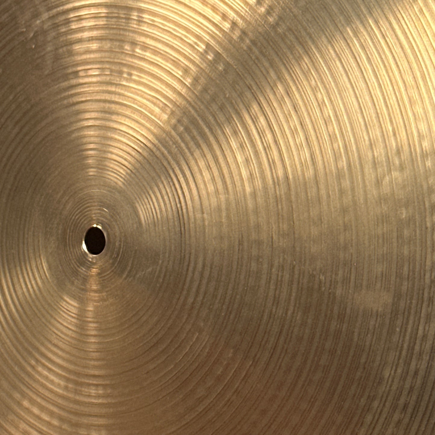 18" Zildjian A 1970s Flat Ride Cymbal 2268g Hollow Logo *Video Demo*