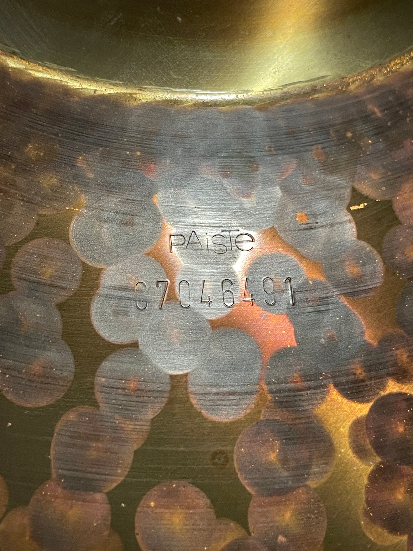 19" Paiste Rude Thin Crash Cymbal 1810g