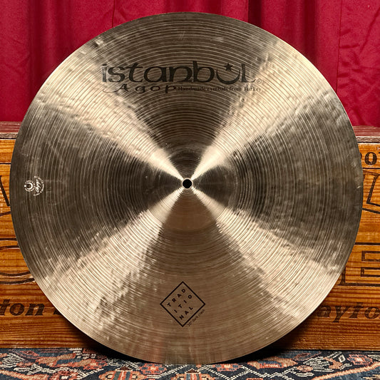 20" Istanbul Agop Traditional Dark Crash Cymbal 1714g *Video Demo*