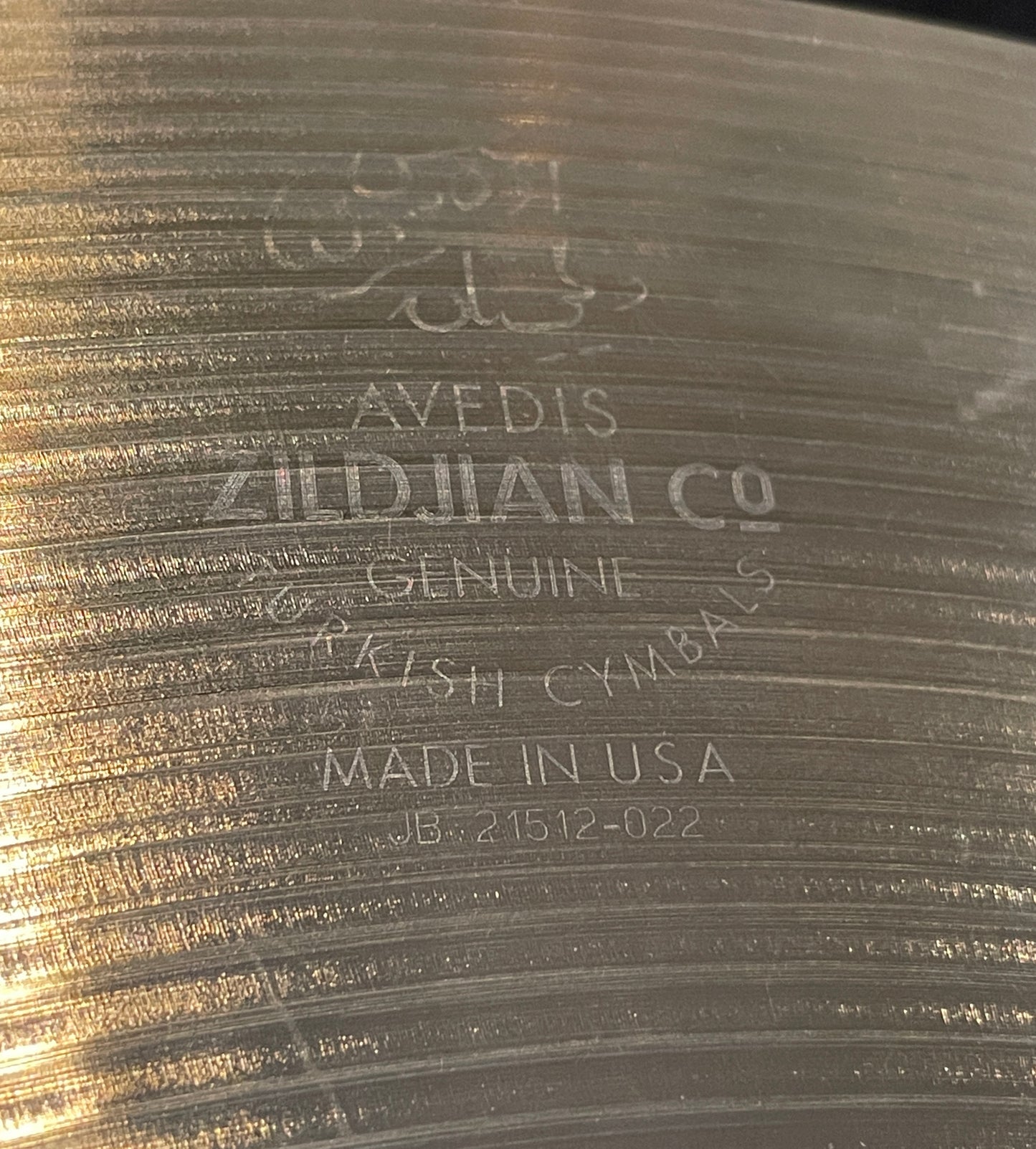 21" Zildjian A Sweet Ride Cymbal 2456g