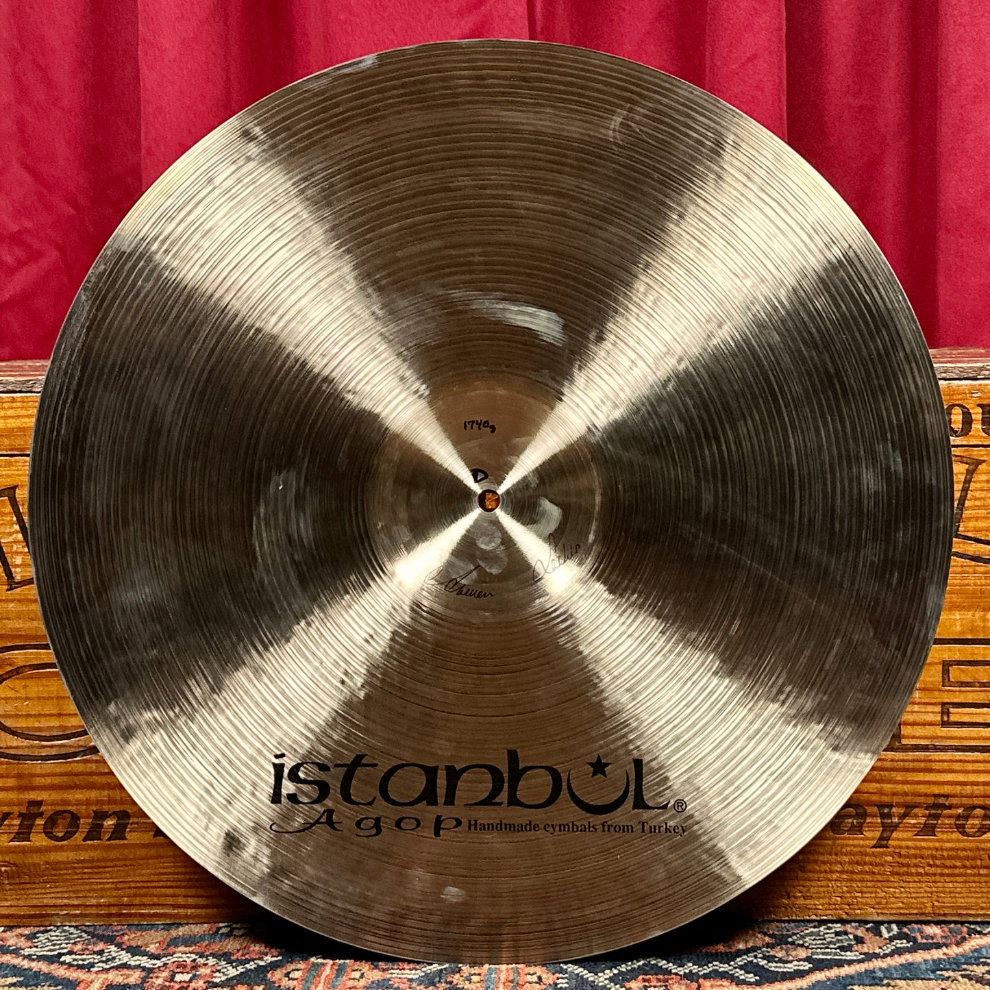 20" Istanbul Agop Traditional Dark Crash Cymbal 1740g *Video Demo*
