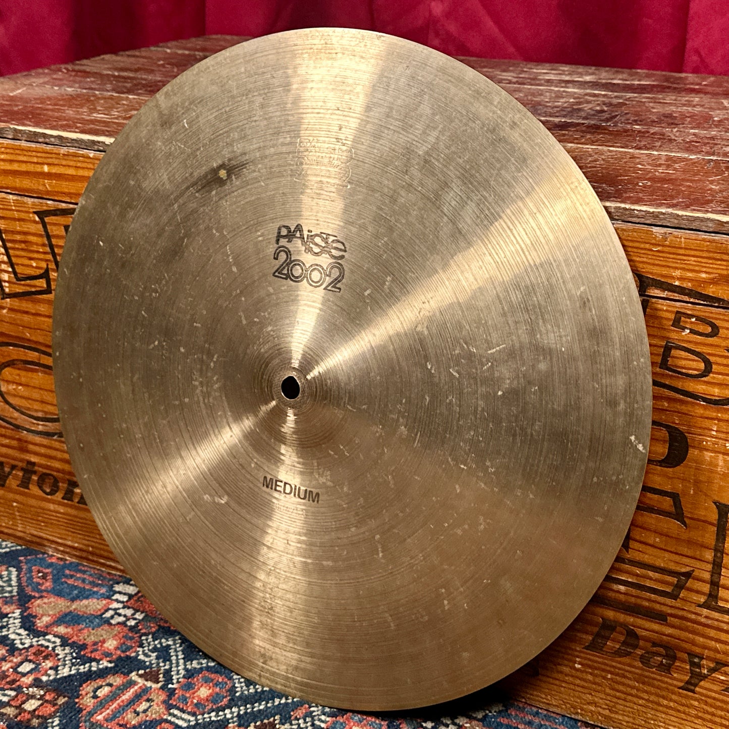 16” Paiste 1976 Black Label 2002 Crash Cymbal 1120g *Video Demo*