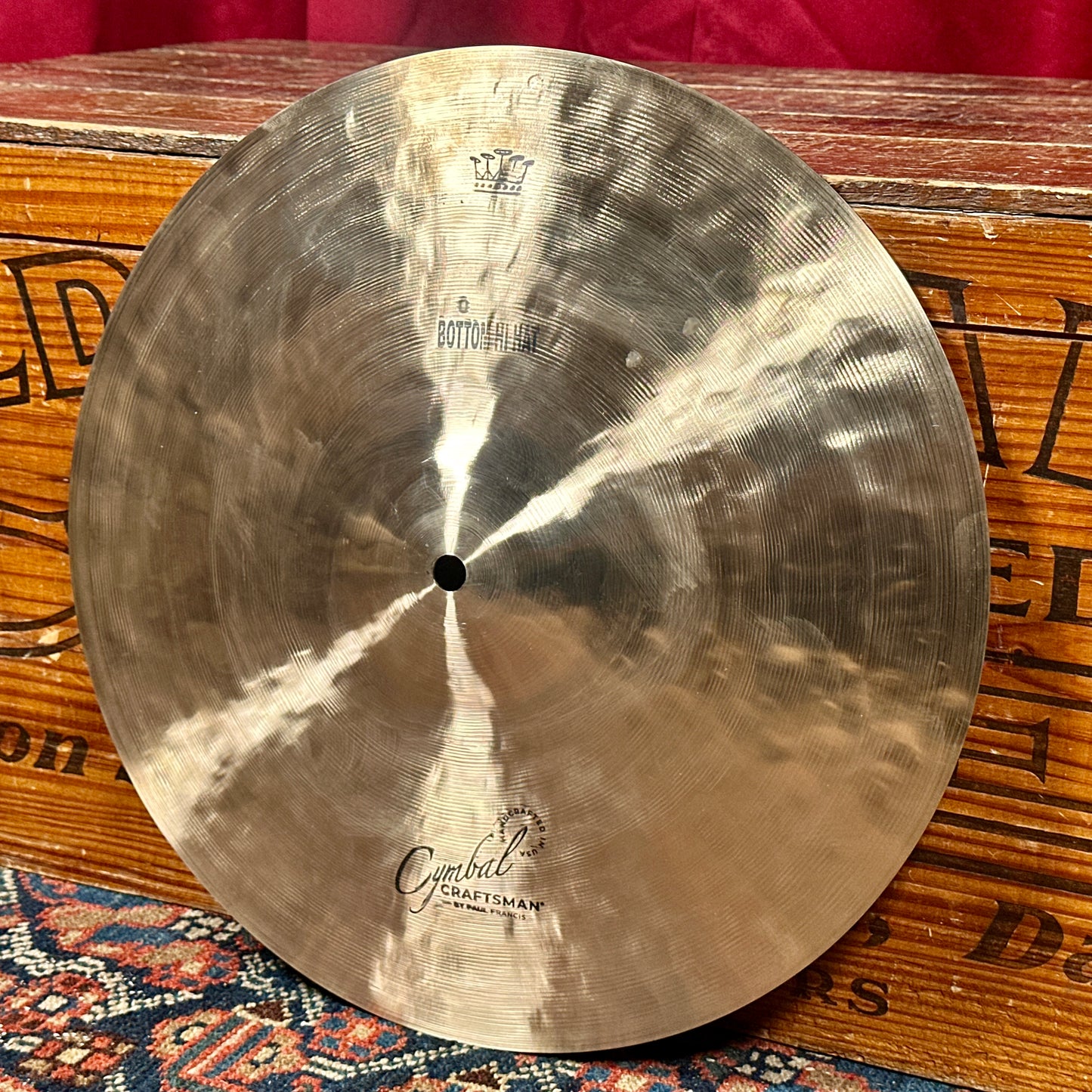 14" Cymbal Craftsman EAK Style Hi-Hat Cymbal Pair 1048g/1298g *Video Demo*