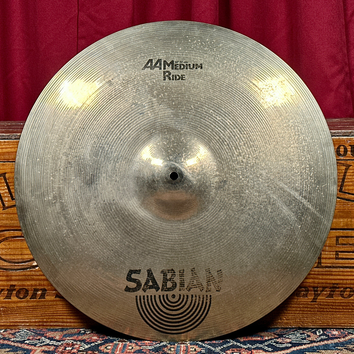 20" Sabian AA Medium Ride Cymbal 2570g *Video*