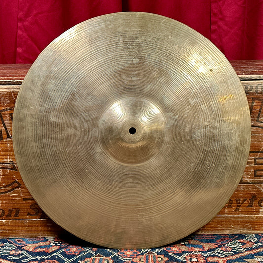 18" Zildjian A 1940s Trans Stamp Crash Ride Cymbal 1332g *Video Demo*
