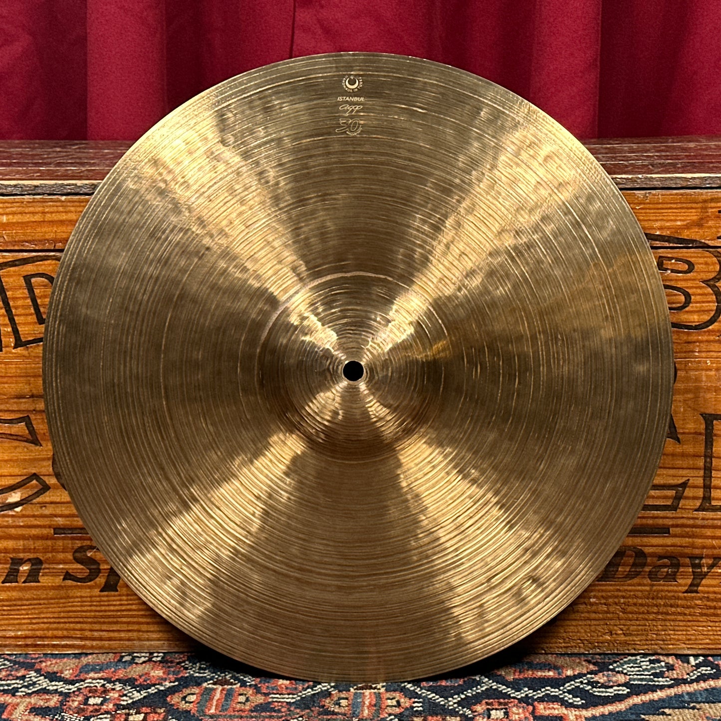 16" Istanbul Agop 30th Anniversary Hi-Hat Cymbal Pair 1058g/1324g *Video Demo*
