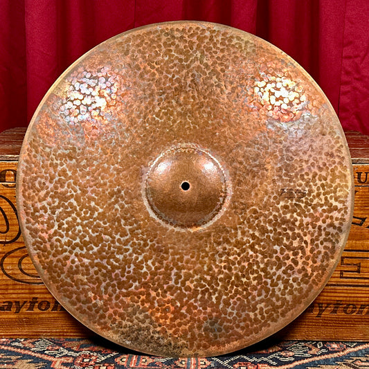 22" Timothy Roberts Jaska Redux Unlathed HFB Ride Cymbal 2071g *Video Demo*