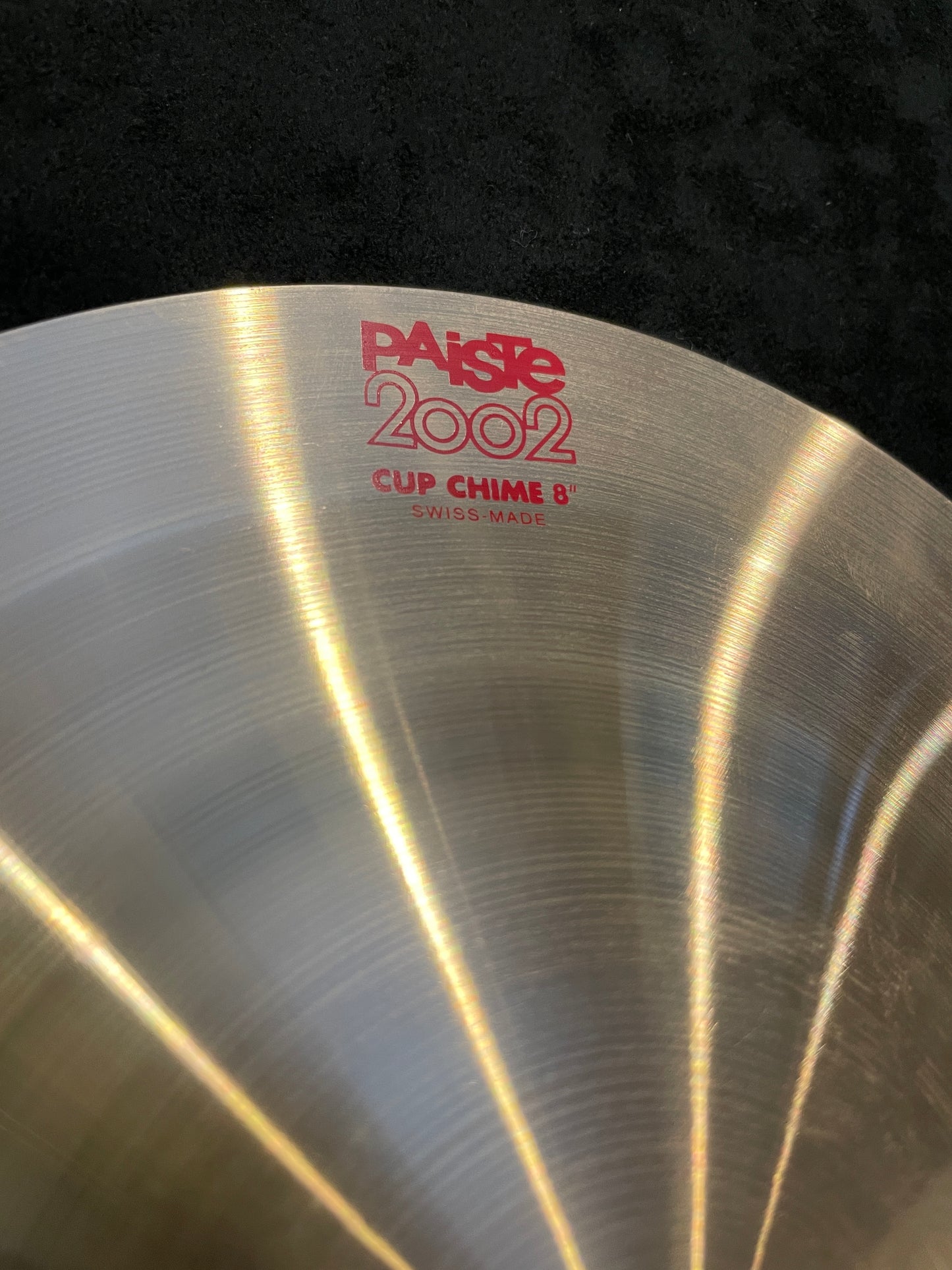 8" Paiste 2002 Cup Chime Cymbal 316g *Video Demo*