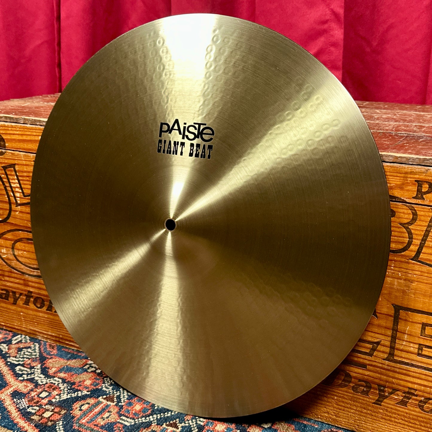 18" Paiste Giant Beat Multifunctional Crash Ride Cymbal 1310g *Video*