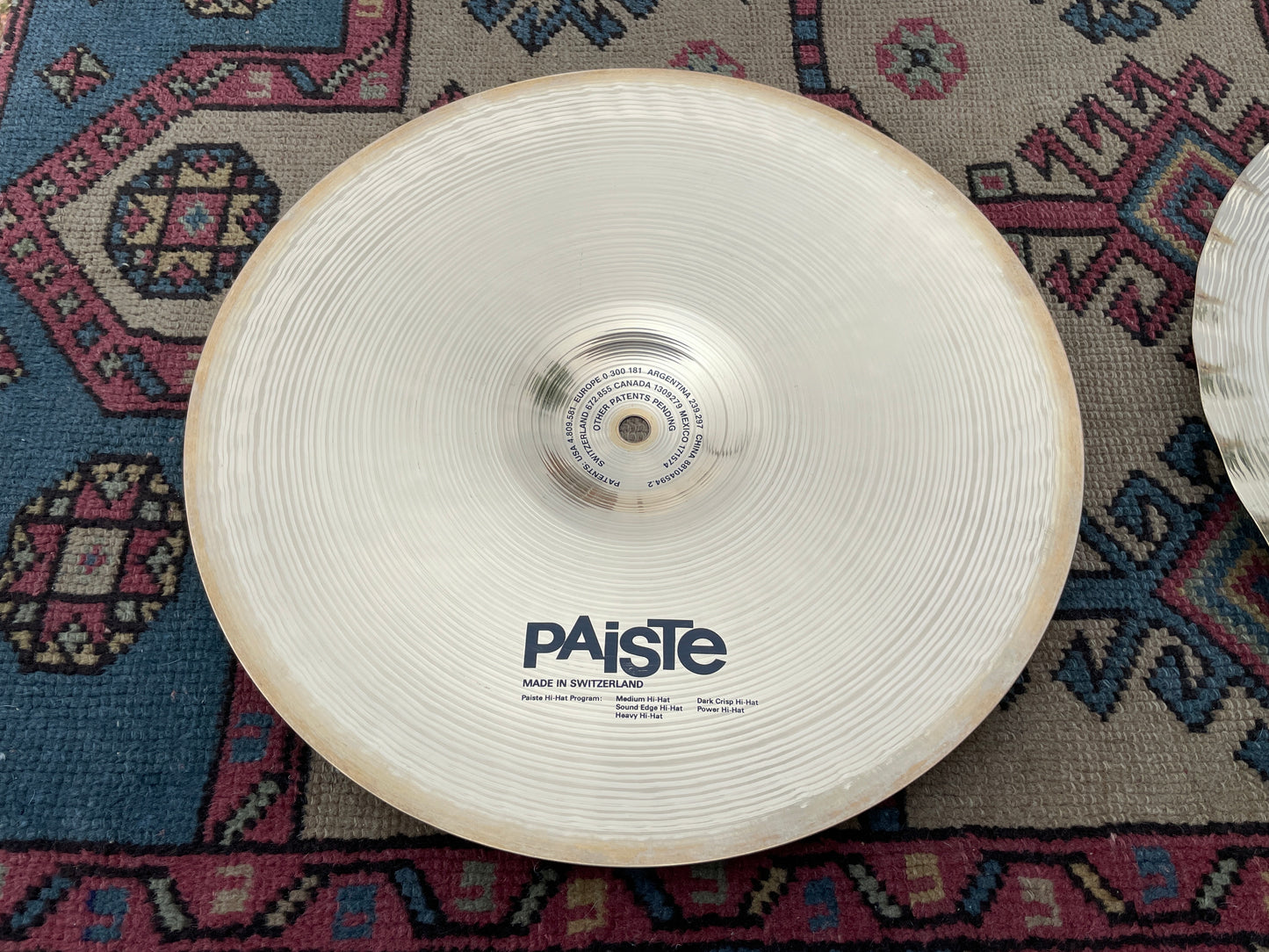 14" Paiste Sound Edge Hi-Hat Cymbal Pair 1038g/1102g