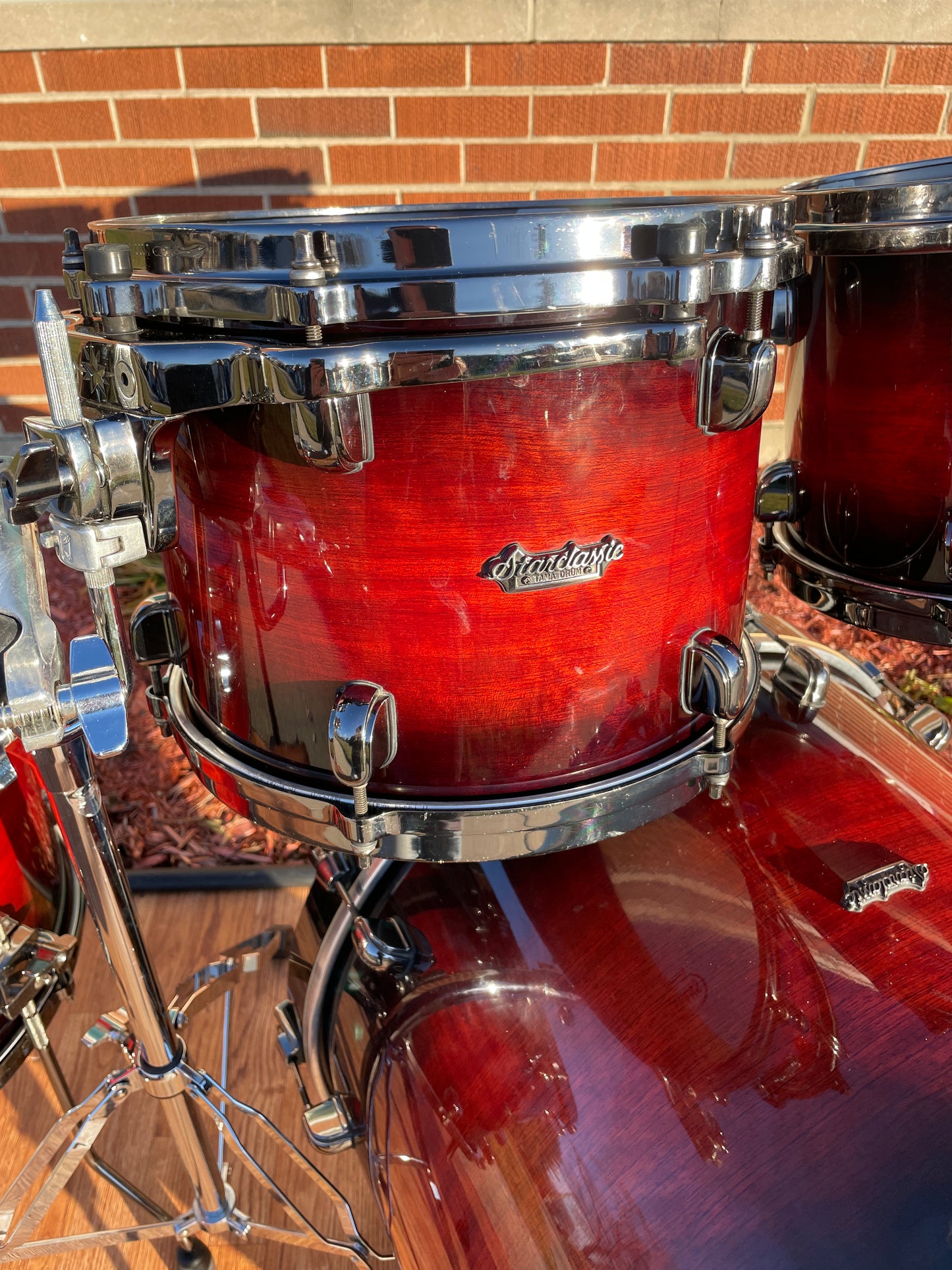 Tama Starclassic Bubinga Drum Set Red Mahogany Burst 22/8/10/12/16