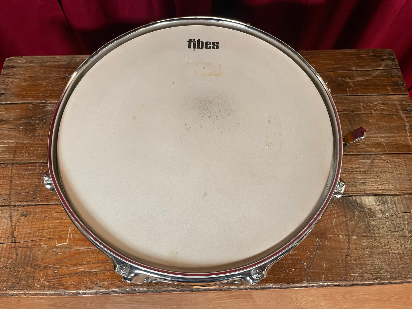 Fibes 5.5x13 Maple Snare Drum SFT Throw-Off Jasper Shell