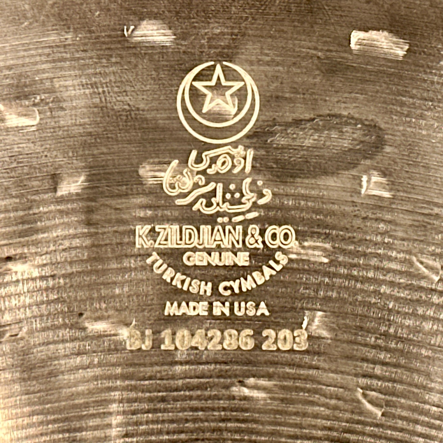 14" Zildjian K Custom Dark Hi-Hat Cymbal Pair 1038g/1186g *Video Demo*