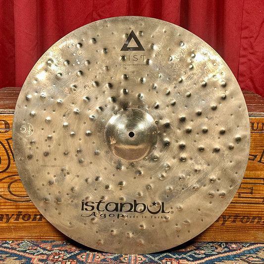22" Istanbul Agop Xist Dry Dark Brilliant Crash Cymbal 1772g *Video Demo*
