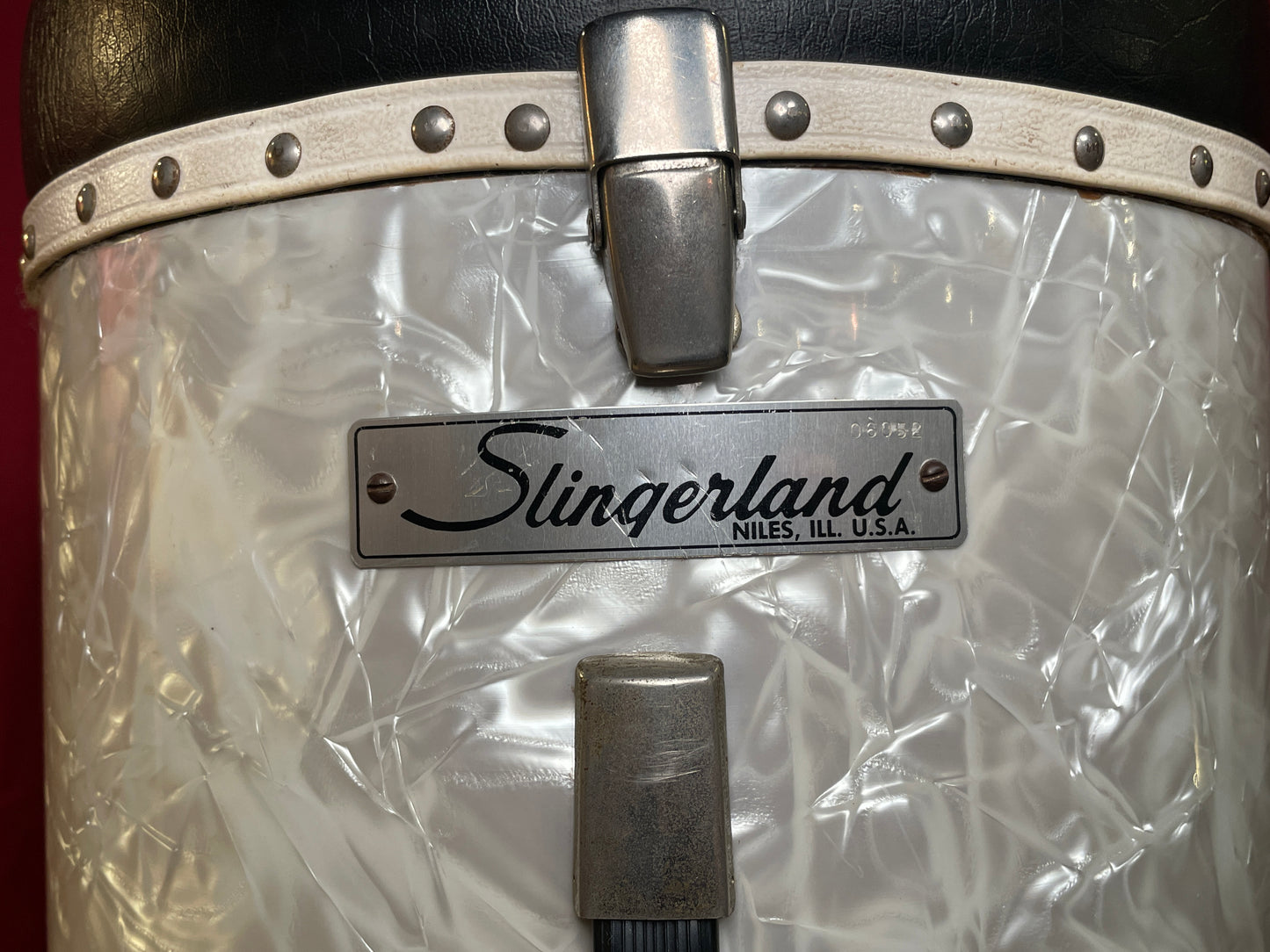Vintage Slingerland No. 882 Pac-All Canister Drum Throne Buddy Rich