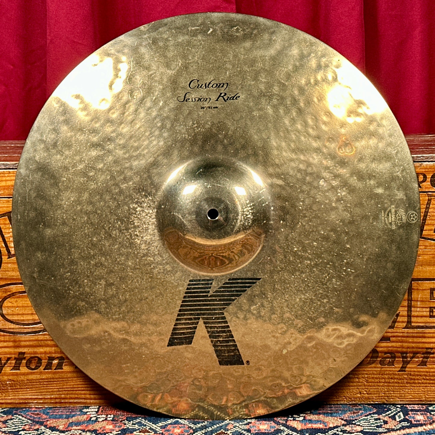 20" Zildjian K Custom Session Ride Cymbal 2700g *Video Demo*