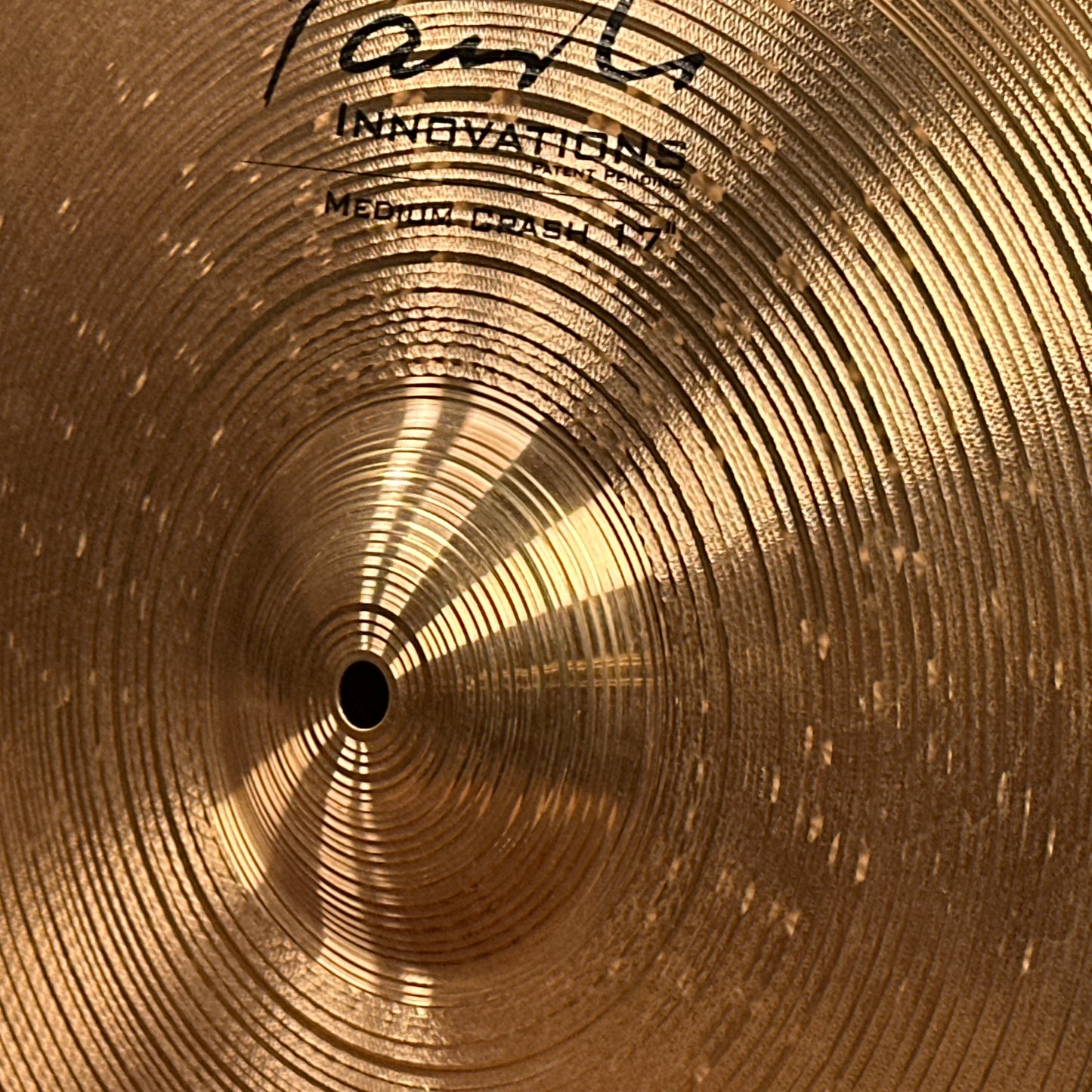 Rare 17" Paiste Innovations Medium Crash Cymbal 1268g *Video Demo*