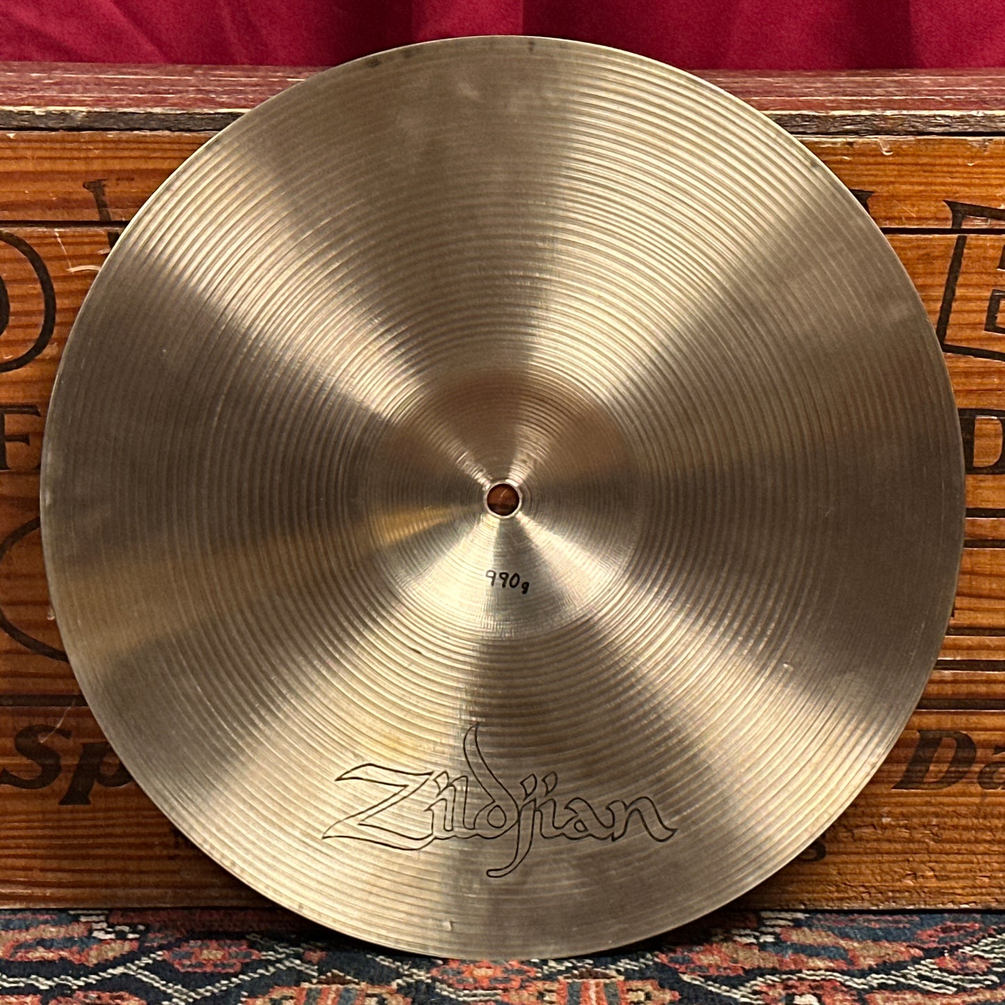 14" Zildjian A 1970s New Beat Hi-Hat Cymbal Pair 990g/1386g Hollow Logo *Video Demo*