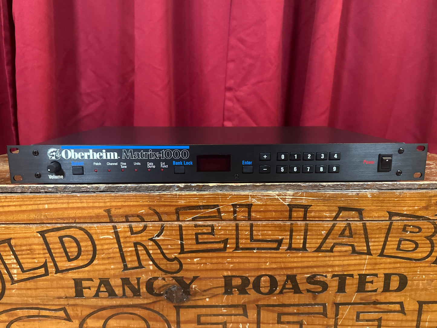 Vintage Oberheim Matrix 1000 Rackmount Synthesizer