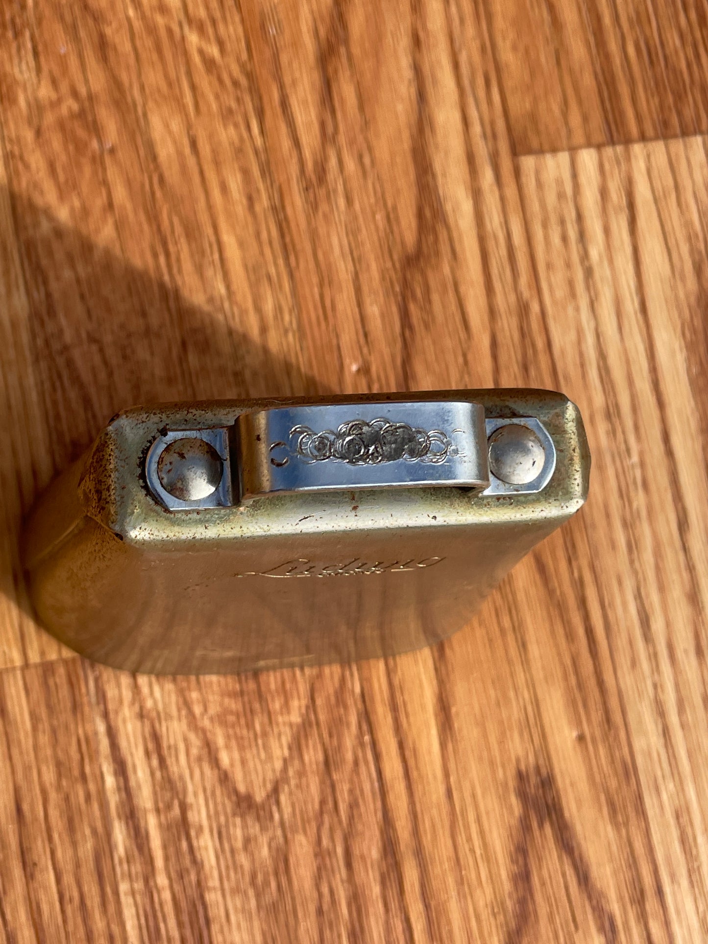 Vintage 1960s Ludwig Script Logo 5" Cow Bell And Holder Cowbell No. 129