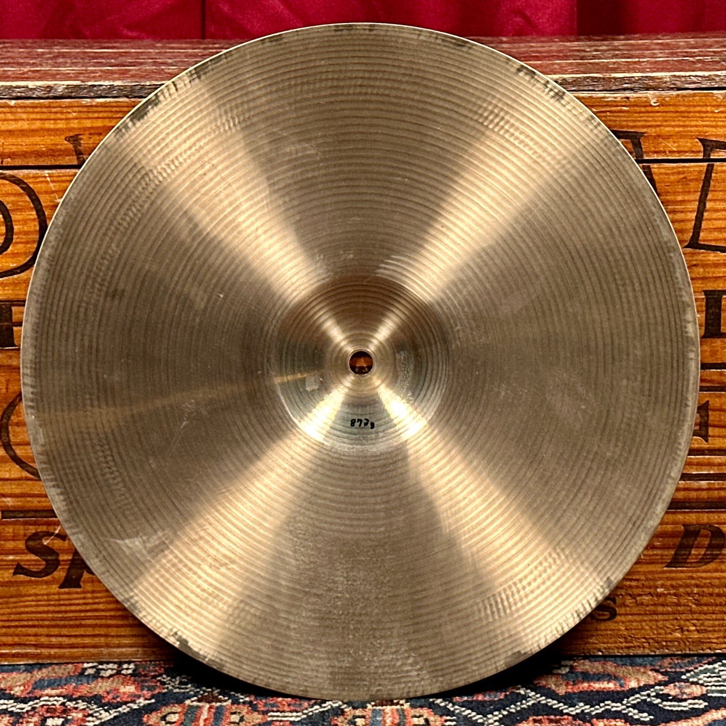 14" Paiste Formula 602 Pre-Serial 1960s Hi-Hat Cymbal Pair 790g/872g *Video Demo*