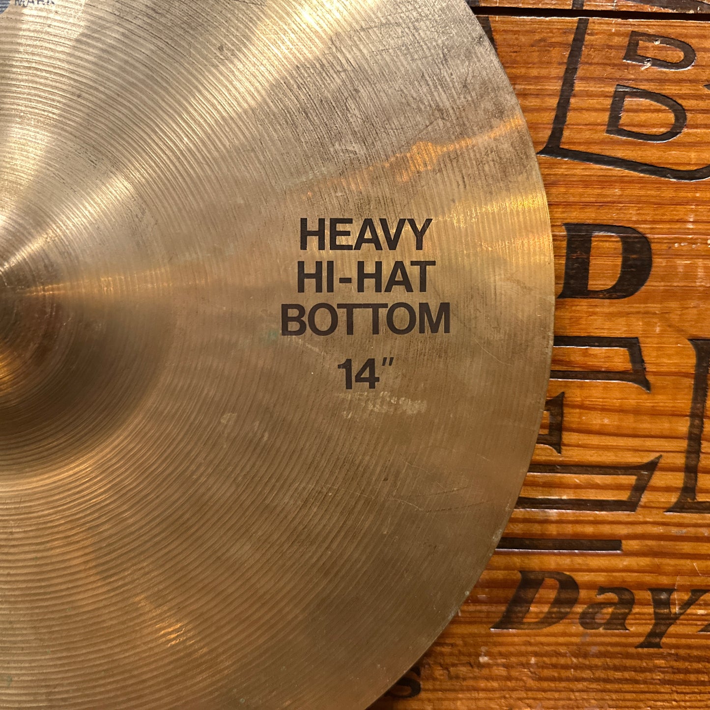 14" Paiste 404 1980s Heavy Hi-Hat Cymbal Pair 850g/988g *Video Demo*