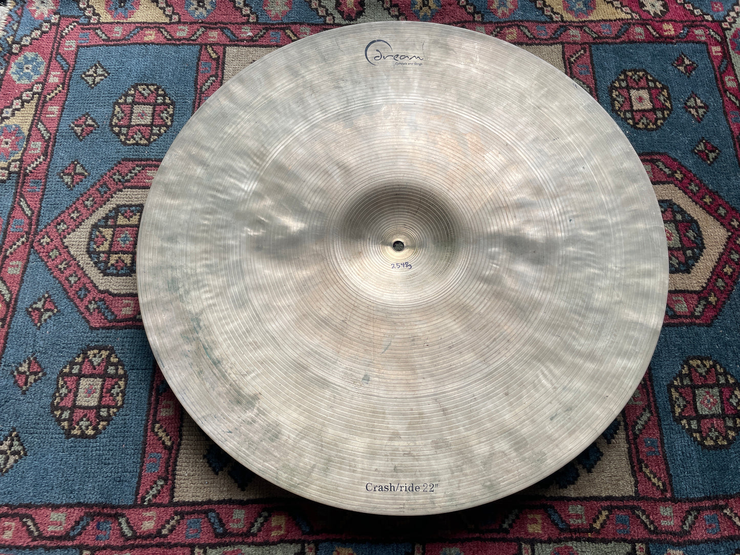 22" Dream Contact Crash/Ride Cymbal 2548g *Video Demo*