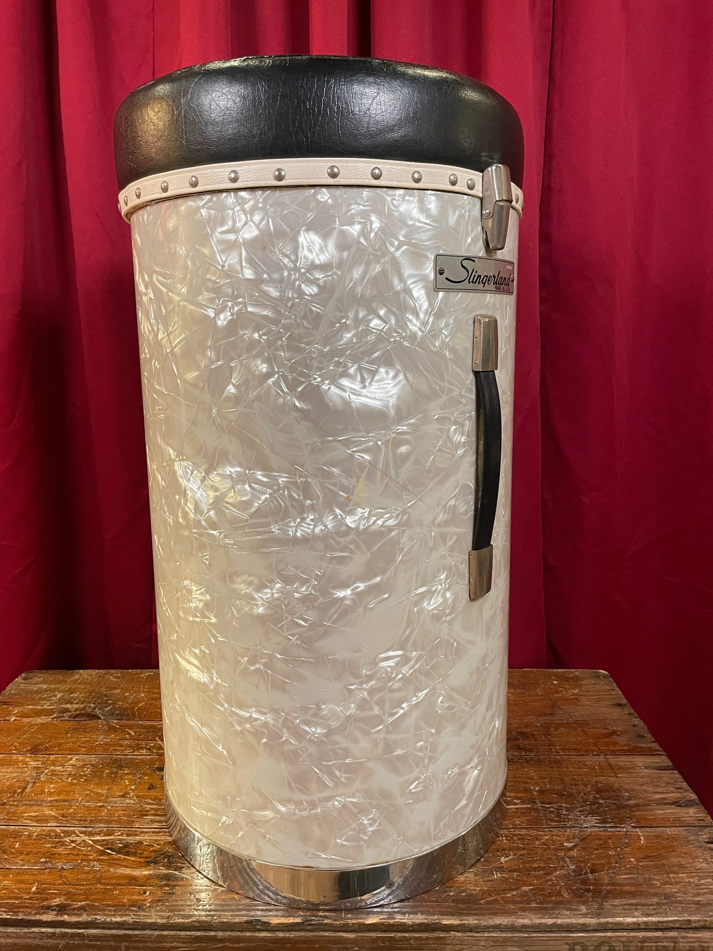 Vintage Slingerland No. 882 Pac-All Canister Drum Throne Buddy Rich