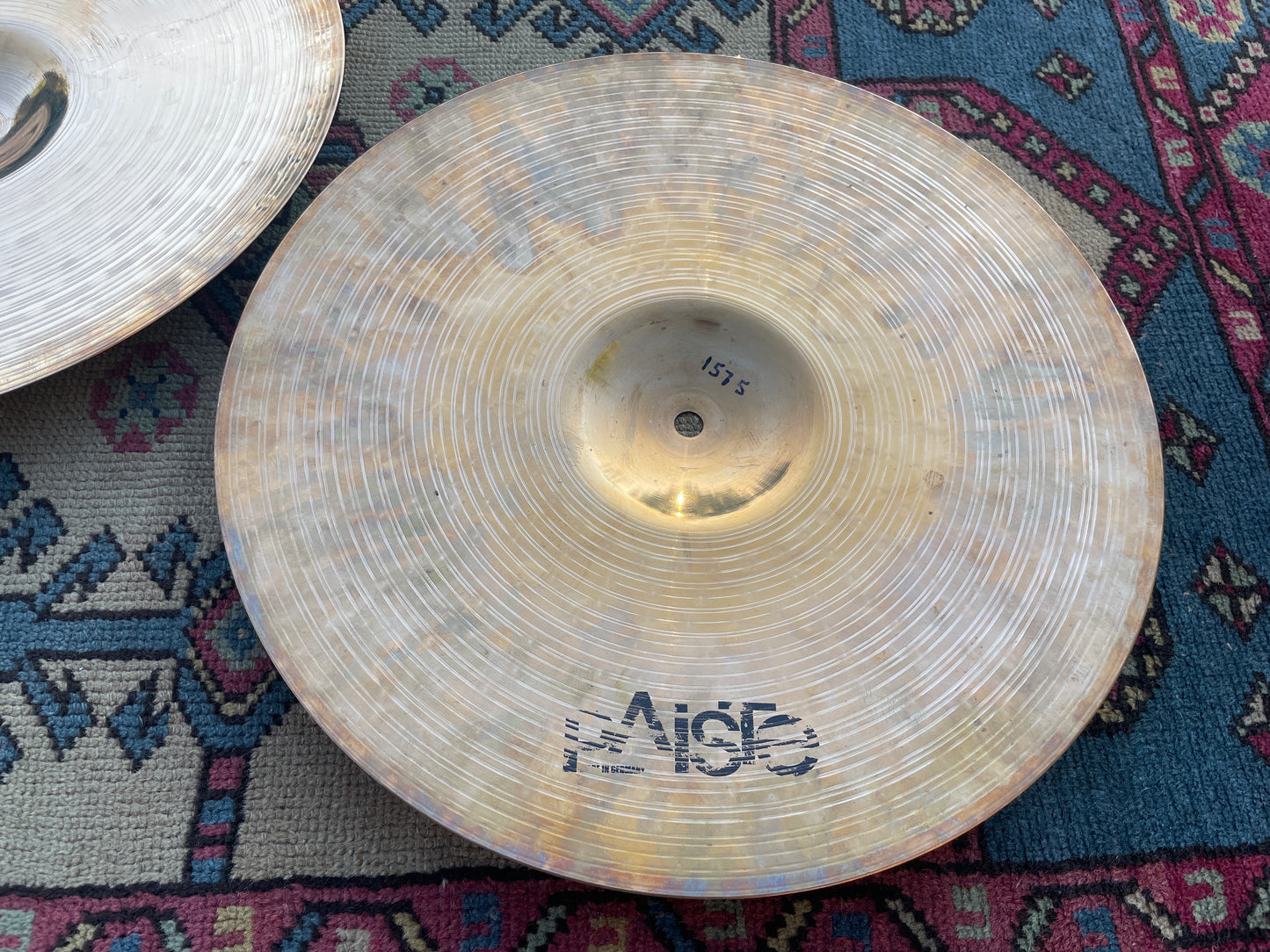15" Paiste Alpha Rock Hats Hi-Hat Cymbal Pair 1141g/1575g *Video Demo*