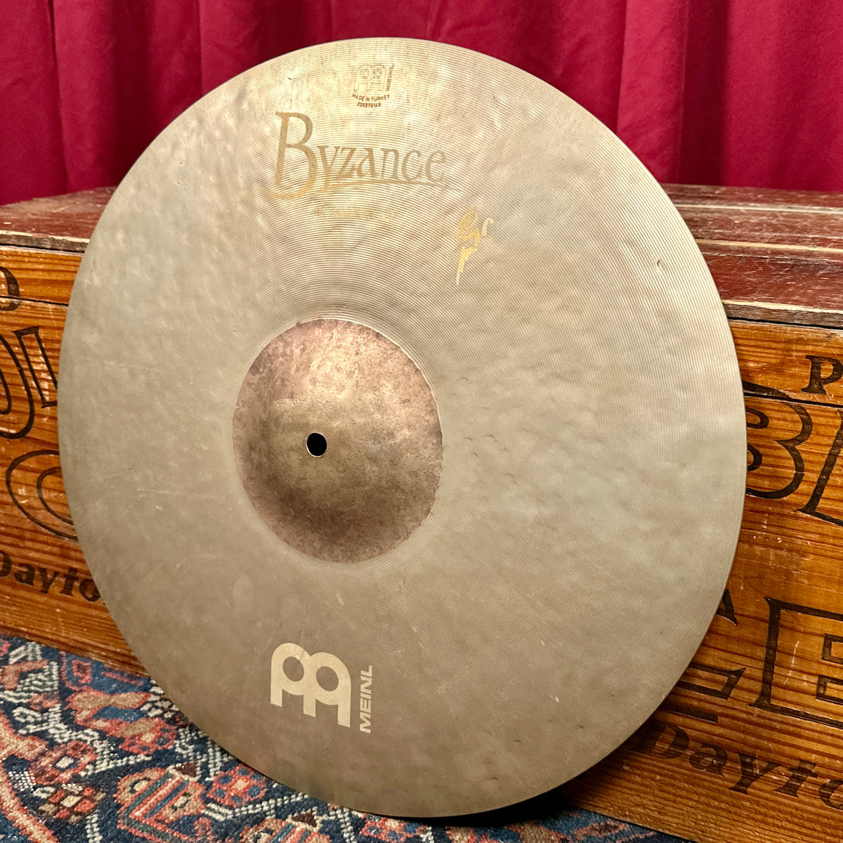 18" Meinl Byzance Sand Thin Crash Cymbal 1248g *Video*