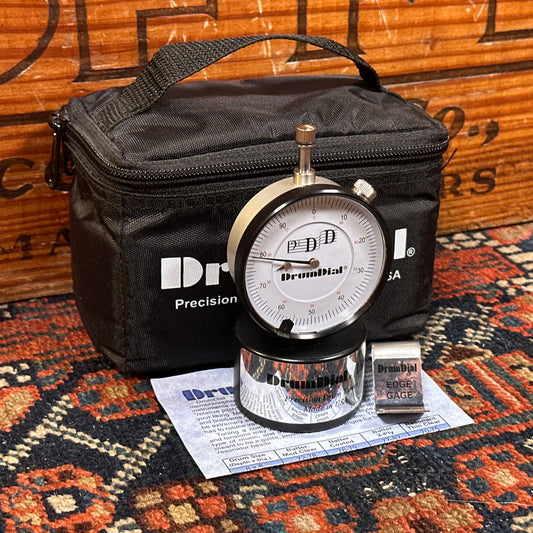 DrumDial Precision Drum Tuner w/ Zippered Case Drum Dial