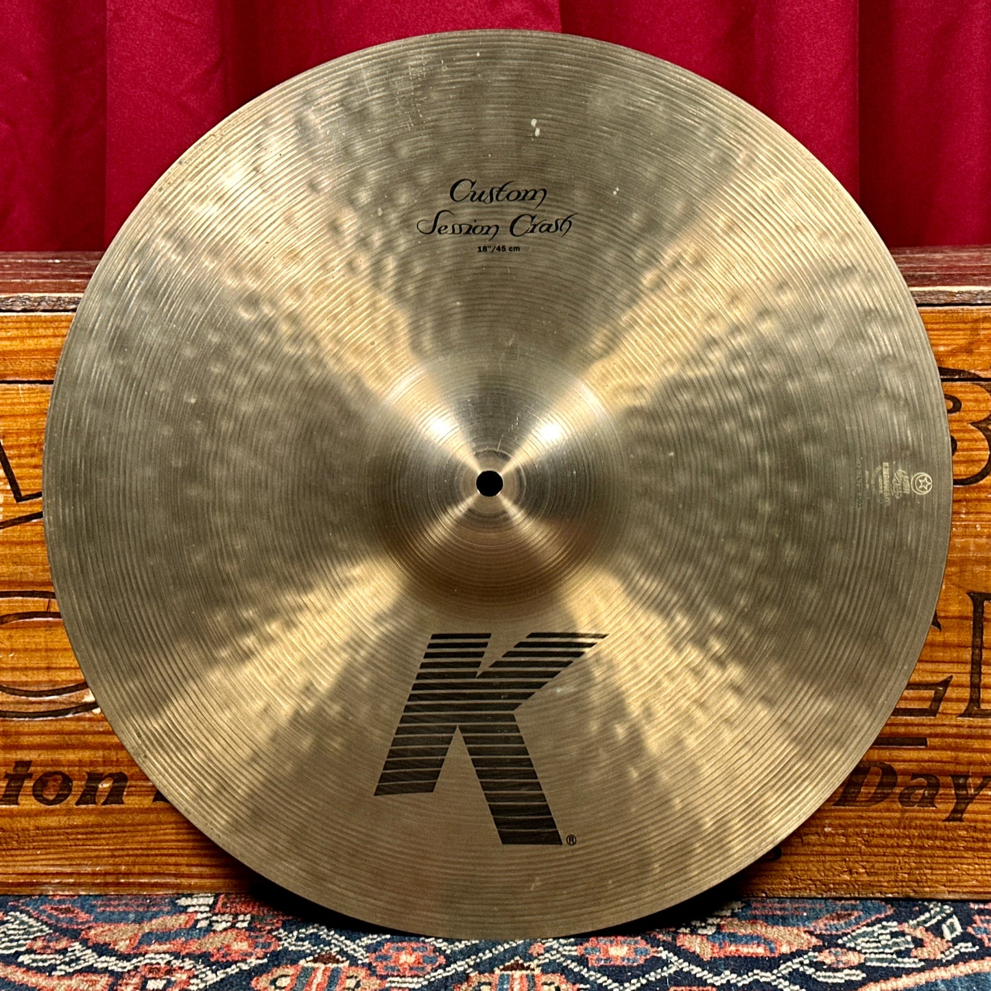 18" Zildjian K Custom Session Crash Cymbal 1350g *Video Demo*