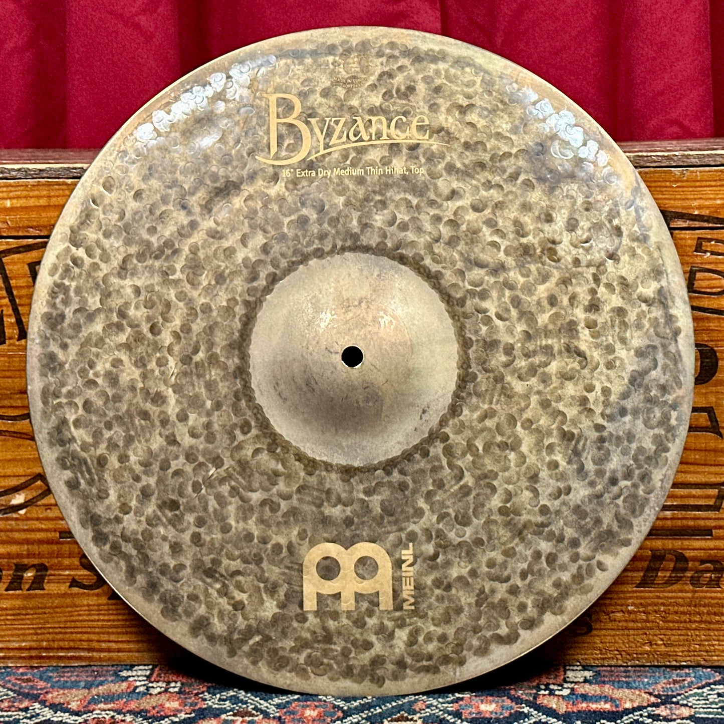 16" Meinl Byzance Extra Dry Medium Thin Hi-Hat Cymbal Pair 1002g/1522g *Video*