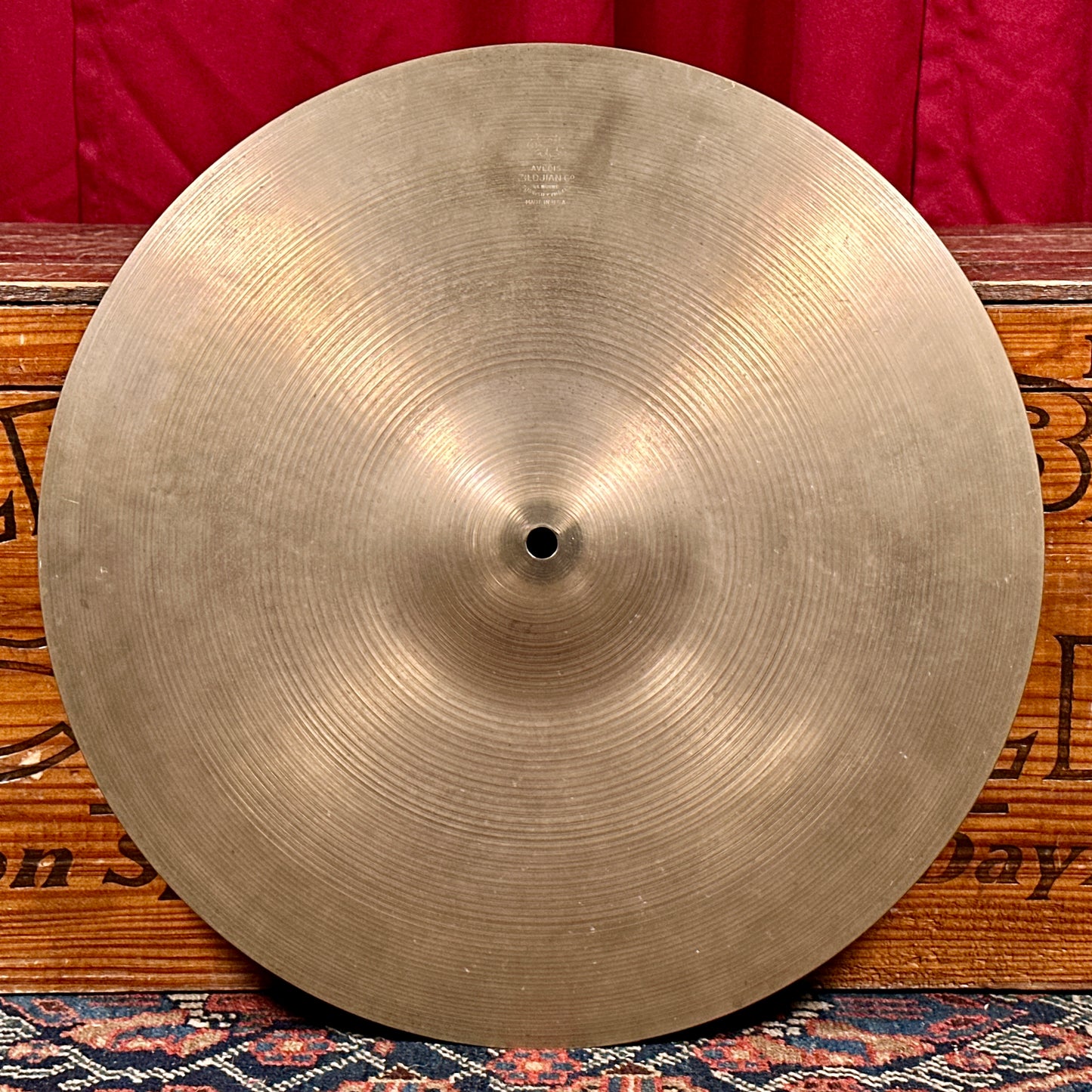 17" Zildjian A 1970s Crash Cymbal 1466g *Video Demo*