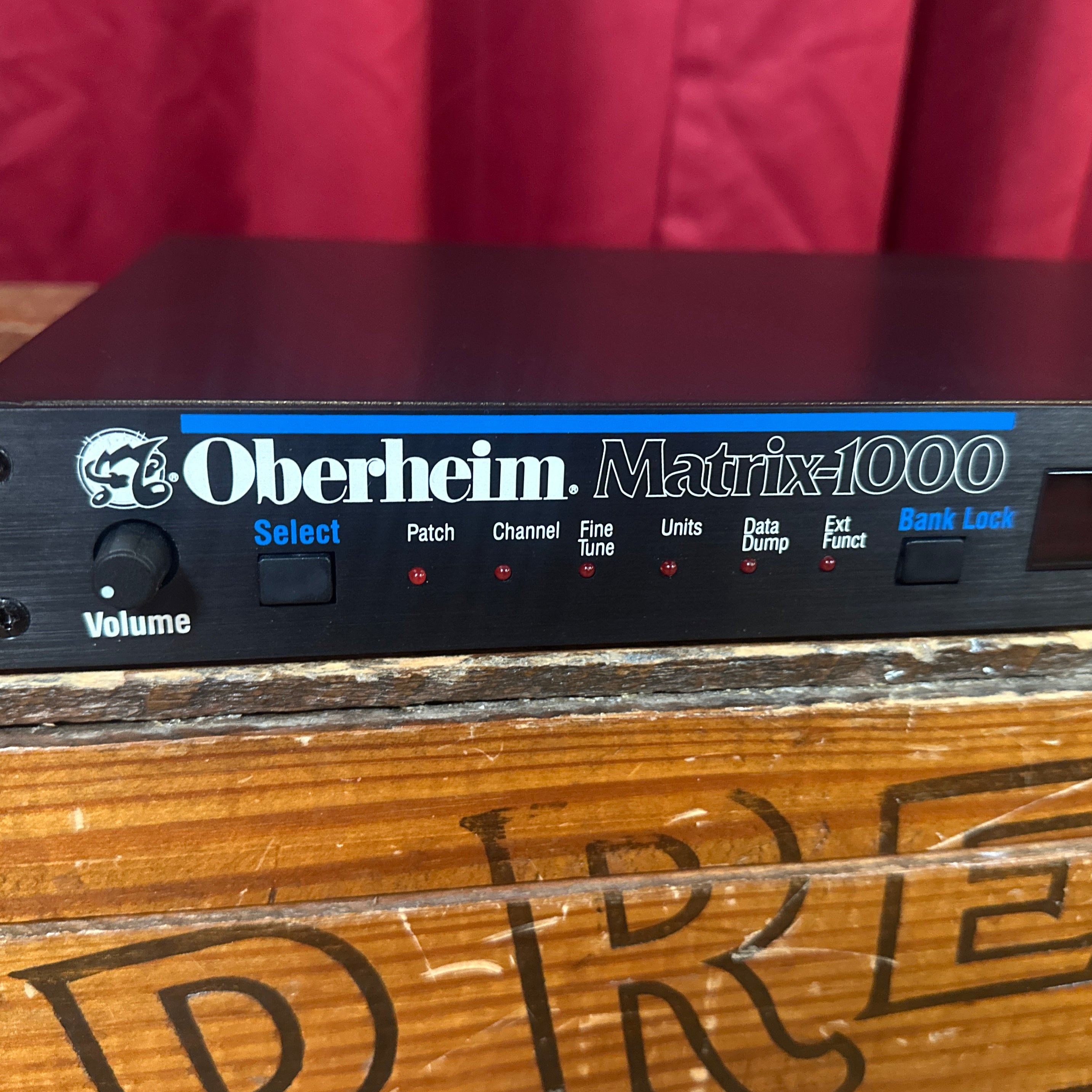 Oberheim Rack Vintage Oberheim Matrix 1000 Rackmount Synthesizer – Drugan's Drums ...