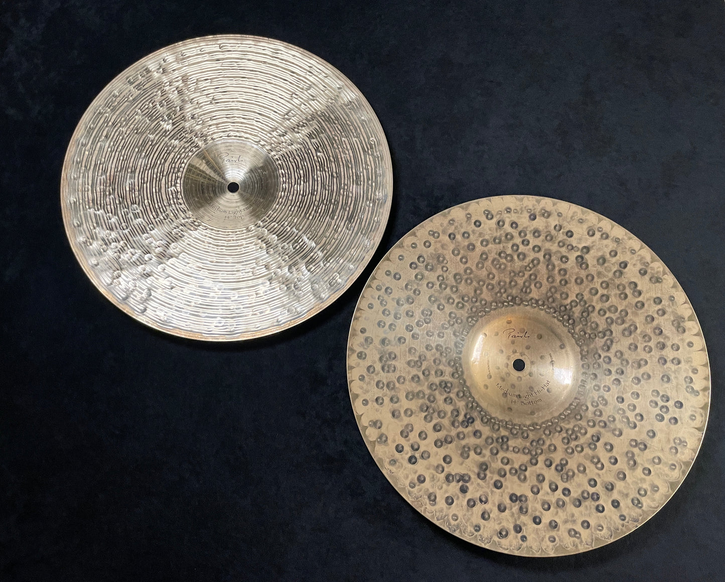 14" Paiste Signature Traditional Medium Light Hi-Hat Cymbal Pair 908g/1202g