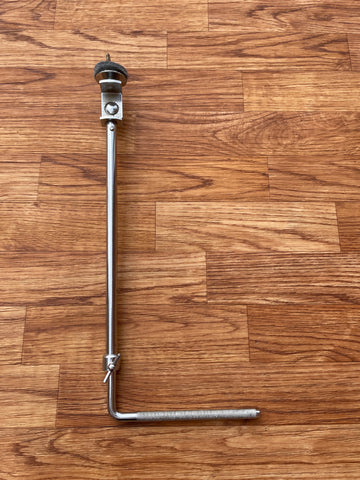 1960s Gretsch Telescoping L-Arm Cymbal Holder Round Badge Era