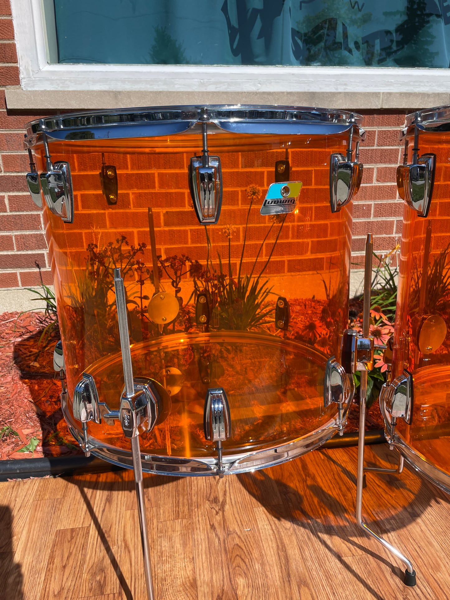 Ludwig Vistalite Reissue Zep Outfit Drum Set 26/14/16/18