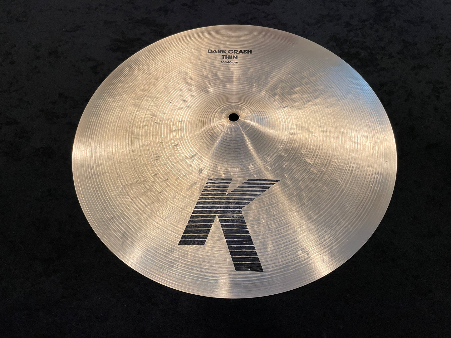 16" Zildjian K Dark Crash Thin Cymbal 1098g