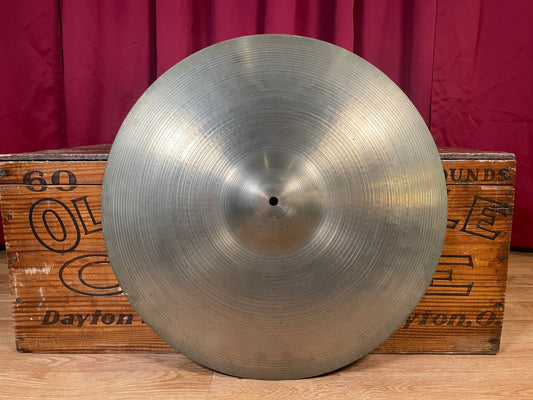 20" Zildjian A 1970s Hollow Logo Crash Ride Cymbal 2082g