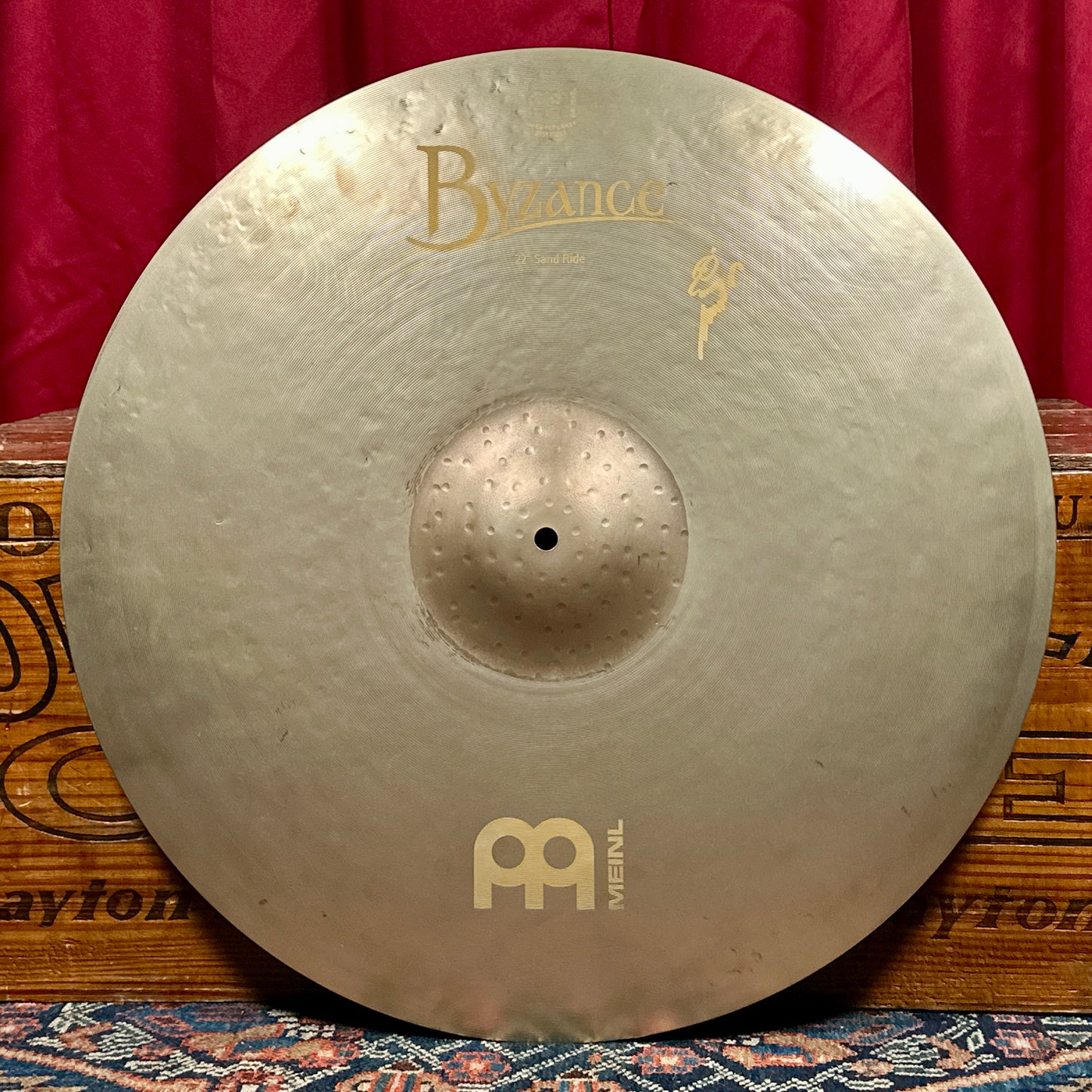 22" Meinl Byzance Vintage Sand Ride Cymbal 2764g *Video*
