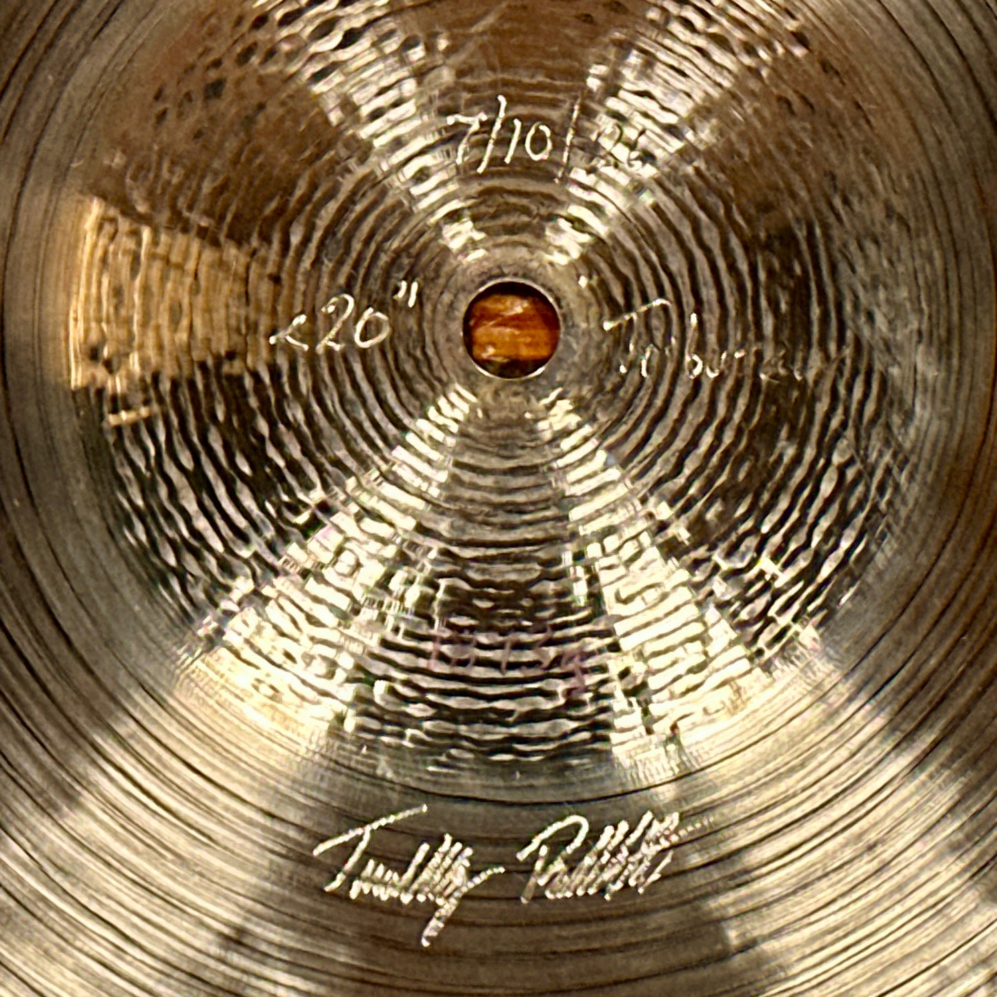 20" Timothy Roberts Tributary Ride Cymbal w/ 6 Rivets 1893g *Video*